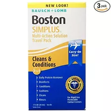 Bausch + Lomb Boston Simplus Multi-acción Travel Solution Ki