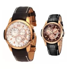 Reloj Lotus Para Hombre Original Cronógrafo Rose L/9988