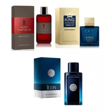 Perfumes Antonio Banderas Promoción X 3 Originales Hombre