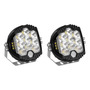 Par  Faros Luz Auxiliar T/baja Sport Led Clara Off Road 4x4