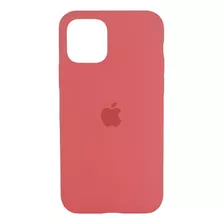 Estuche Protector Silicone Case Para iPhone 11 Pro Naranja