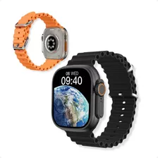 Smartwatch Ultra 9 Nfc Tela 2.2 Diversas Funções Lançamento