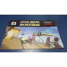 Guia Star Wars Racer Episodio Gradiente Big Box Nintendo 64