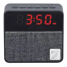 Bocina Despertador Bluetooth Alarm Usb Sd Fm Recargable Mini