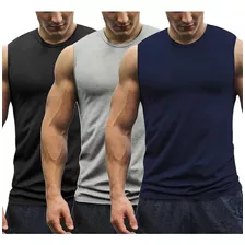 Coofandy Camisetas Sin Mangas Para Hombre, Paquete De 3 Cami
