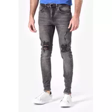 Jean Straight Tareno Gris Hombre