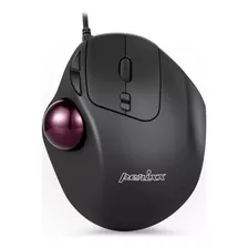 Ratón Perixx Trackball Usb Negro