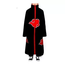 Manto Akatsuki/cosplay/fantasias /naruto/gola Dura Infantil