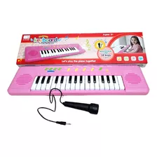 Teclado Piano Infantil - Musical Resistente 37 Teclas