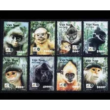 Fauna - Monos - Vietnam 2002 - Serie Mint