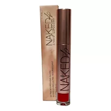 Lipgloss Naked Color Rojo 4ml - mL a $6250