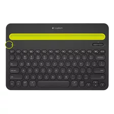 Teclado Bluetooth Logitech K480 Qwerty Inglés Us Color Negro