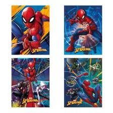 Kit 2 Cadernos Brochurão Grande Homem Aranha Spider Man