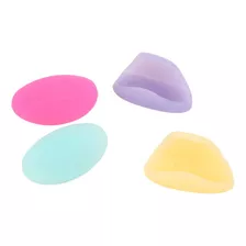 Cojn Para Reposamuecas Con Flauta, 4 Piezas De Silicona Suav