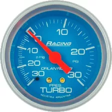 Manómetro Mecánico Presión Del Turbo 30p.hg / 30psi - 314c30