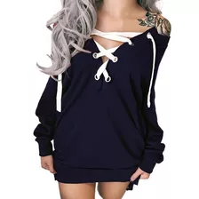 Vestido Escote Sudadera Ropa Mujer De P A G5 Plus