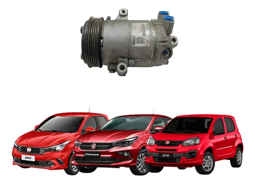 Compressor Ar Condicionado Argo Cronos Uno 1.0 1.3 3cc Usado