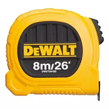 Huincha De Medir 8m/26' Diseño Compacto Dewalt Dwht34193l