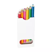 Caja Con 6 Lapices Colores Para Niños Paquete De 25 Cajitas