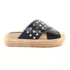 Sandalias Plataforma Cruzadas Mujer Dama Tachas 700 Cshoes