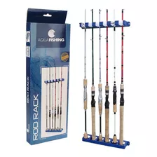 Suporte Para 6 Varas Pesca Aquafishing Rod Rack Pesca Brasil