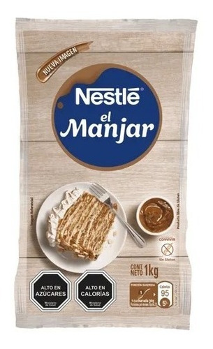 Manjar  Nestle Bolsa - 1 Kg - Pack X4