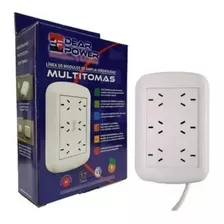 Zapatilla Prolongador 6 Tomas Universal Con Interruptor Elec