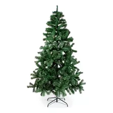 Árbol Pino Navideño Verde Jaspeado 1.8 Mts Navidad Color Verde Oscuro