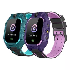 Reloj Inteligente For Niños Q19, Cámara Sos, Teléfono, 2g,