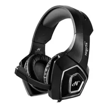 Auricular Gaming Ps4 Nisuta Ns-aug350 Vincha Negro Xbox