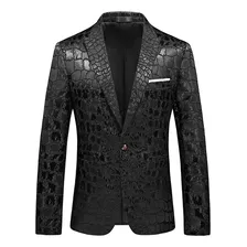 Blazer Platini Satinado Coco Negro Buchon