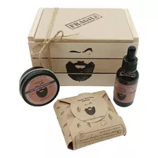 Pack Barba: Shampoo, Bálsamo Y Aceite Naturales/artesanales