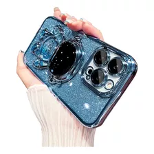 Capa Feminina Glitter Astronaut Para iPhone