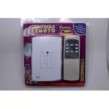 Controle Remoto 2pontos P/ventilador Ou Luminária C/dimmer Cor Da Luz Dimerizáveis 110v/220v