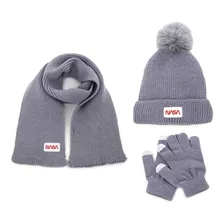 Set De Invierno Nasa 13924 Gorro + Guantes + Bufanda