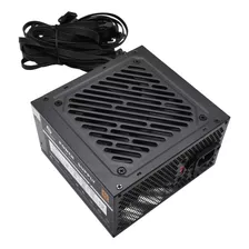 Fonte De Alimentação Para Pc Cpu 600w 110v/220v Bivolt Atx Gamer Silencioso 80 Plus Bronze Fire Phoenix Bk-f600 Preta