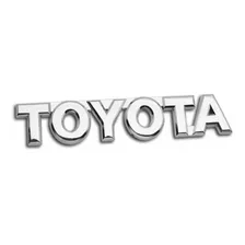 Emblema En Letras Toyota De 115mm X 20mm