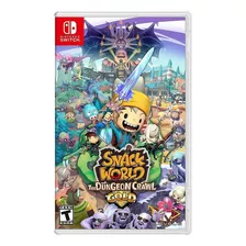 Snack World: The Dungeon Crawl Gold Switch (e Jogadores Em 3d)