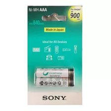 Pilas Aaa Recargable Sony 900mah Original