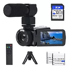 Video Camera, 1080p 30mp Vlogging Camera For Youtubeir Nigh