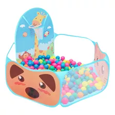 Niños Niños Plegable Cartoon Play Tienda Pit Piscina Con Ces