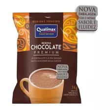 Bebida Chocolate Premium Em Pó Qualimax Vending 1kg