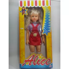 Brinquedo Antigo Linda Boneca Alice Anos 90 Ok