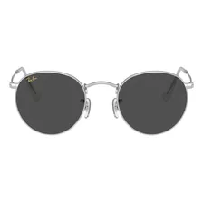 Lentes De Sol Rb3447 Round Metal Gris Oscuro Ray-ban