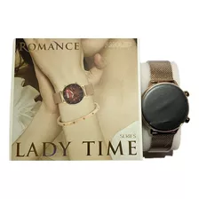 Reloj Inteligente Romance Ip68 Amoled 1.1 Para Dama 