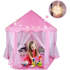 Barraca Casinha Infantil Tenda Iluminada + Luz Led 