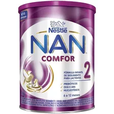 Fórmula Infantil Em Pó Nestlé Nan Comfort 2 Em Lata 800g