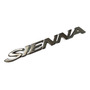 Letras Toyota Sienna 2001-2004