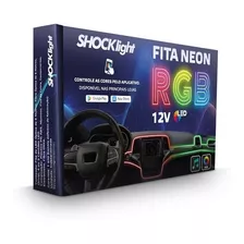 Fita Neon Rgb 5 Canhões Laser 12v Shocklight