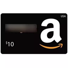 Amazon Gift Card 10 Usd - Eeuu - Entrega Rapida